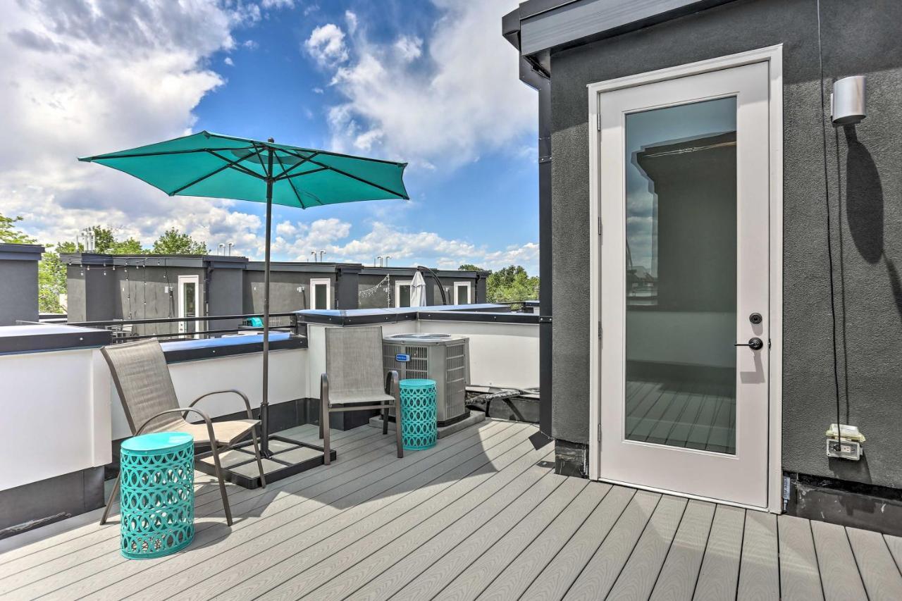 Trendy Denver Townhome - Walk To Mile High Stadium Exterior foto