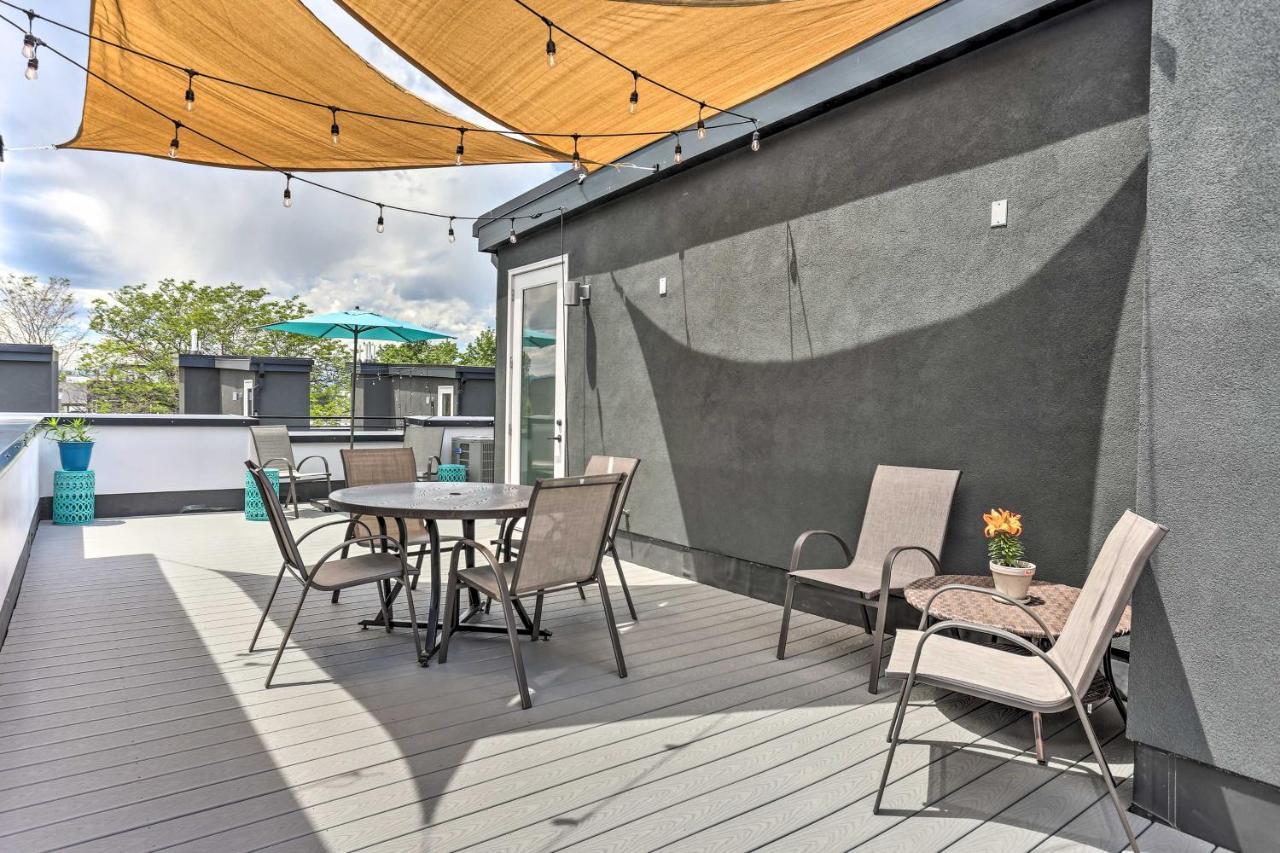 Trendy Denver Townhome - Walk To Mile High Stadium Exterior foto