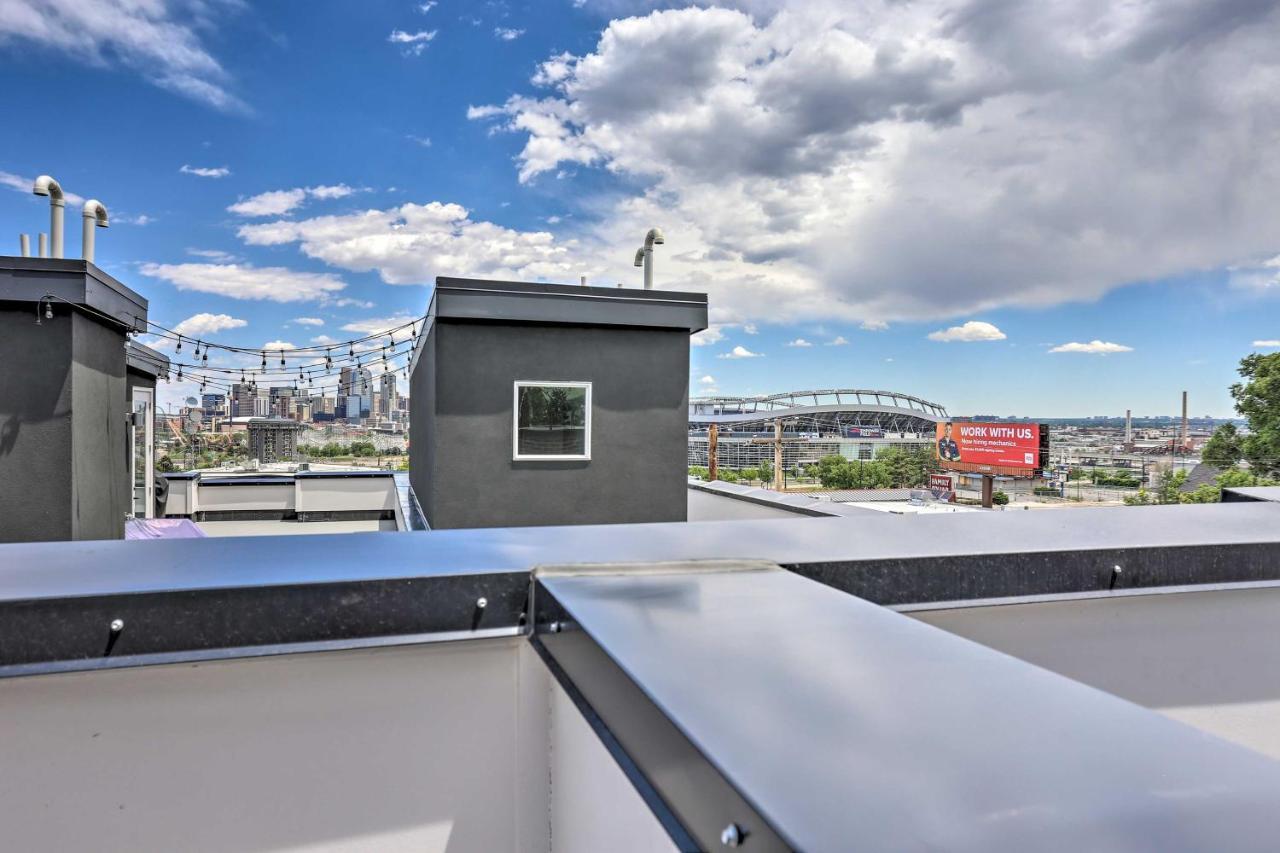 Trendy Denver Townhome - Walk To Mile High Stadium Exterior foto